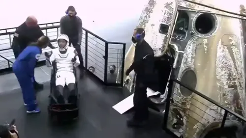 Espace : retour sur Terre réussi pour Thomas Pesquet et les trois...